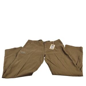 Weatherproof Vintage Flex Utility Pant Mens 40 Waist 34 Inseam Brown Relaxed Fit